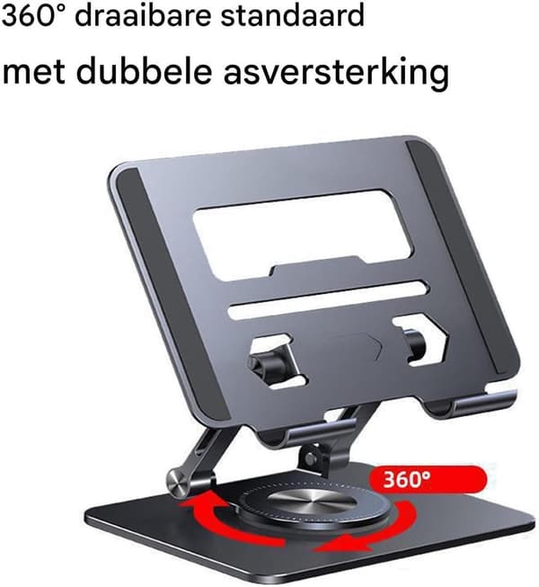 Laptop Stand, Foldbart Kølestativ, Bord Laptop Holder Computer Riser