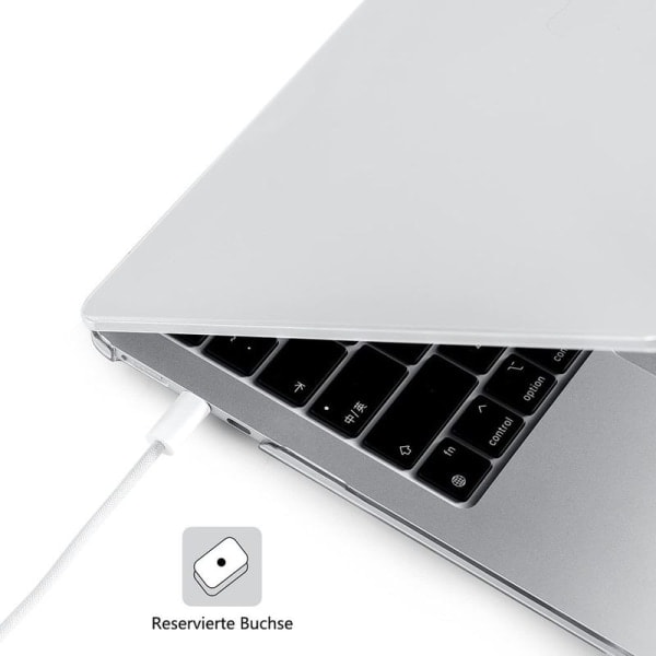 Deksel Kompatibelt med NY MacBook Air 13,6 tommer M2 A2681, 2022-utgave