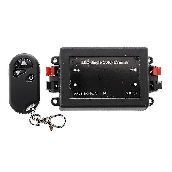 12V Enkel LED Dimmer + RF Fjärrkontroll