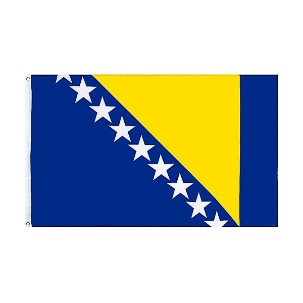 Bosnian ja Hertsegovinan lippu 90x150cm, Johnin Bih Ba Bosna I Herzegovina Bosnien och Hercegovina 60 x 90 cm