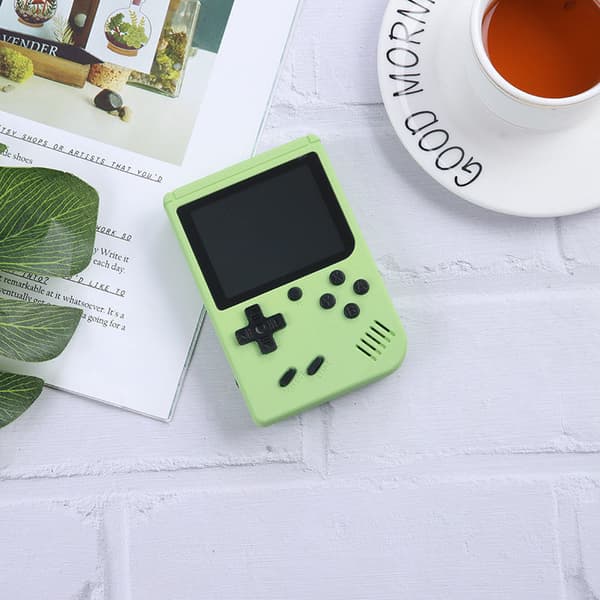 Retro spillkonsoll for barn – klassiske spill og moro GREEN