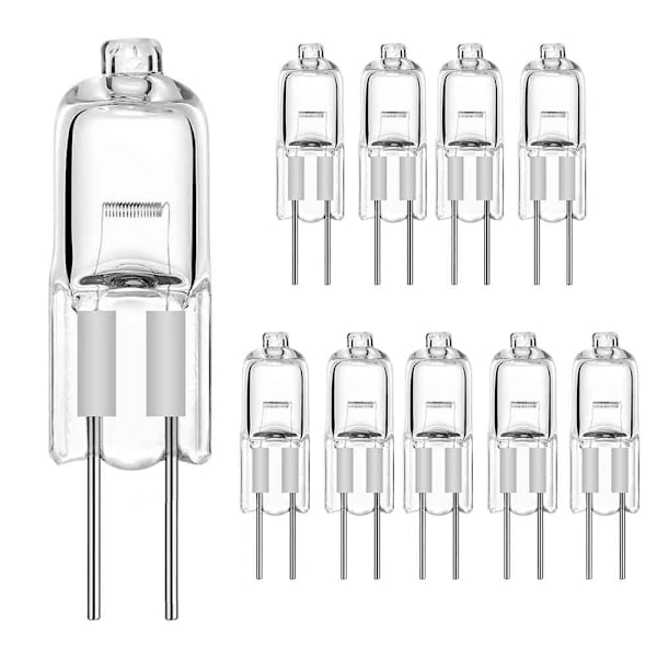 10 halogeenilamppua Kapselilamput Valot G4-12V-10W