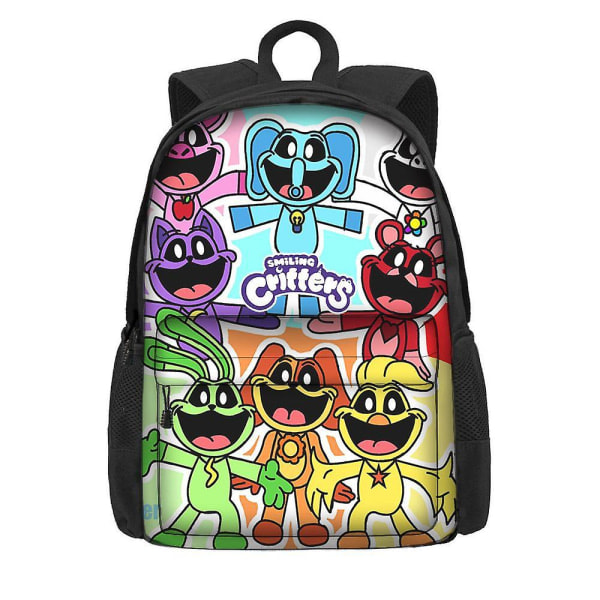 Ny Poppy's Playtime Kapittel 3 Smilende Critters Skoleveske Student Ryggsekk Stil 9