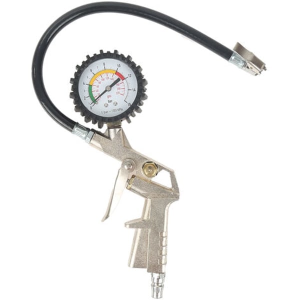 Däckpump Manometer Uppblåsare 40mm 16 Bar Auto Cykel Tysk Kaliber