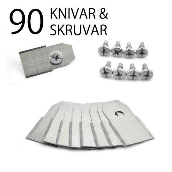 90 kpl Terät / Veitset Husqvarna Automowerille, Gardena