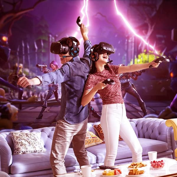 Trådløse Bluetooth-hovedtelefoner med mikrofon, PS4 Gaming Headset til PC, Xbox One, Ps5