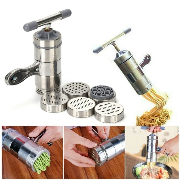 stainless steel pasta machine