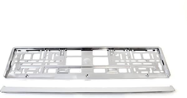 Universell Skiltplateholder, Kromfinish, Per Stykke