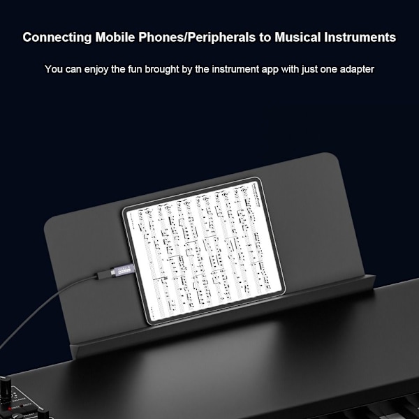 USB-B till Typ-C Konverter MIDI Adapter USB-B TILL USB-C USB-B TILL USB-B to USB-C USB-B to USB-C