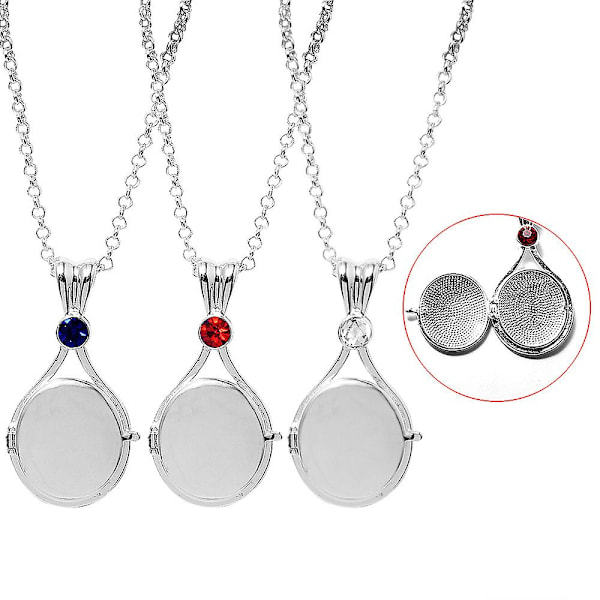H2o Halsband Sjöjungfru Skal Öppningsbart Hänge Accessoar Present Kvinnor