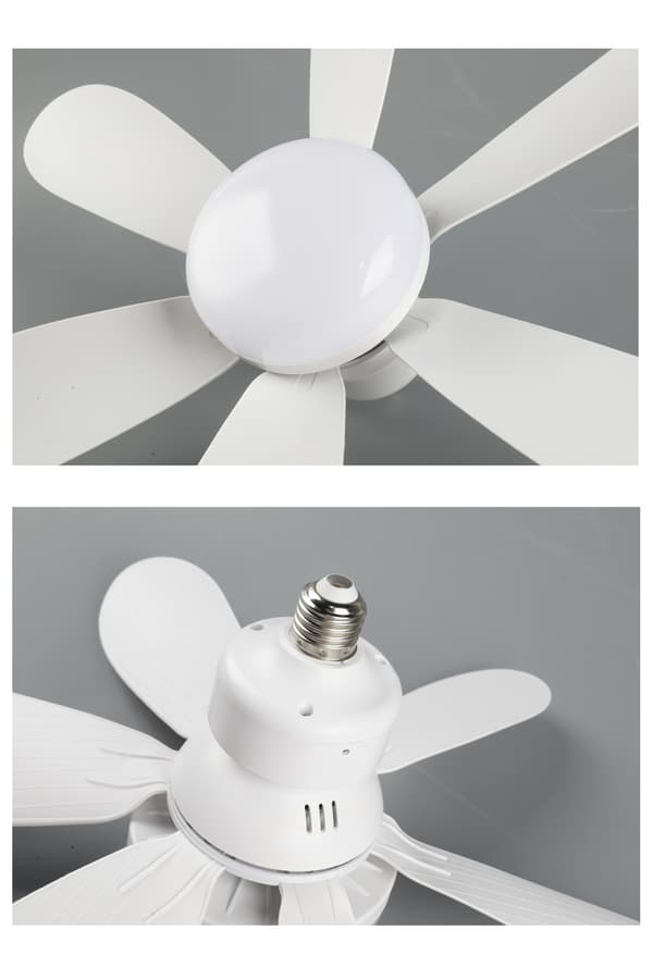 Loftventilator - 40W - 6 blade - 3 hastigheder - Stille