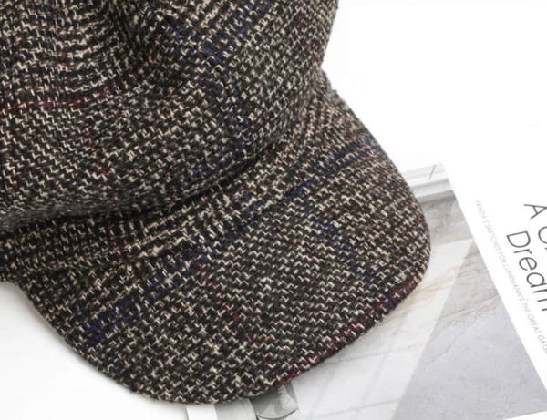 Dame Beret - Varm Vinter Beret - Egnet til 56-58 cm