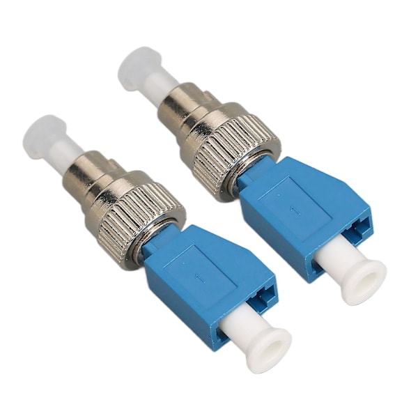 2pcs Fault Locating Fiber Adapter, FC Male to LC Female SM 9/125 Hybrid Adapter for VFL CATV