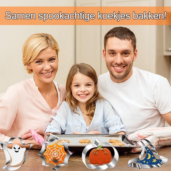 Kakeformsett - 12-delt kakeformsett i rustfritt stål - egnet for DIY-aktiviteter