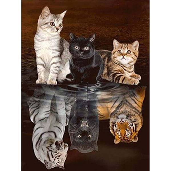 5D Full Diamond Painting Tiger, DIY Diamond Embroidery Painting