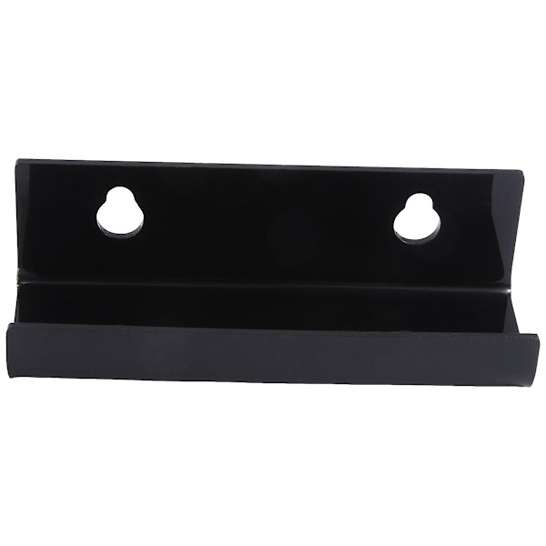 Svart vinylrekordskiveholder veggmontert 6-pakning, vinylholder vegg, akryl albumrekordholder display