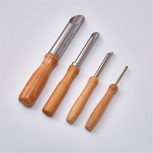 4 st/set rostfritt stål runda modellering lera verktyg multifunktion mjuk lera modell gör verktyg bärbar DIY skulpt...