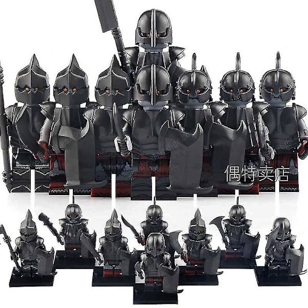 stk Lord of the Rings Dol Guldur Orker Gundabad Orker Mordor Orker Minifigurer Byggeklodser Actionfigurer