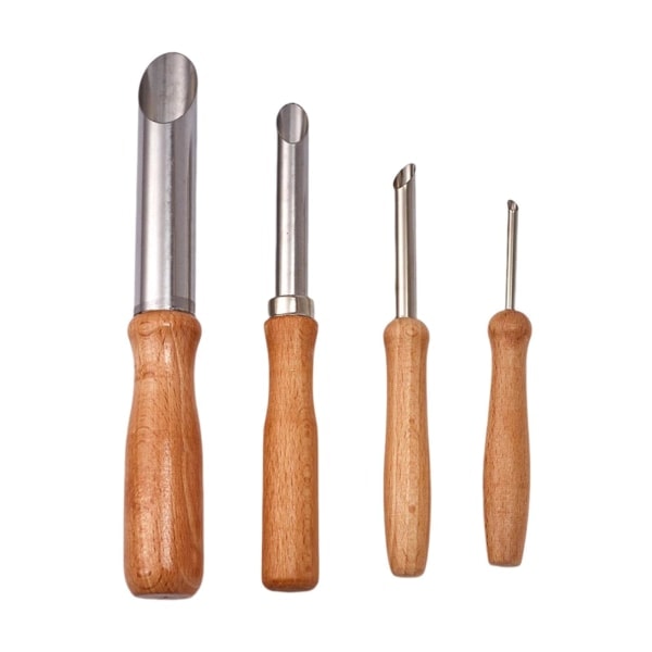 4 st/set rostfritt stål runda modellering lera verktyg multifunktion mjuk lera modell gör verktyg bärbar DIY skulpt...