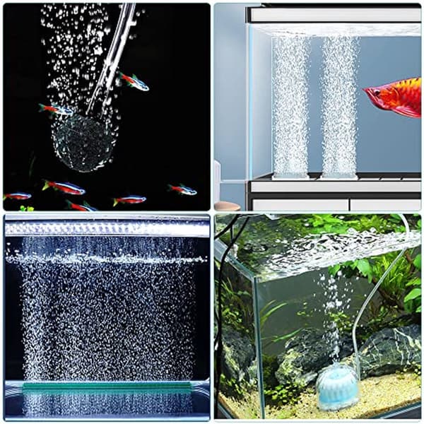 Akvarieluftpumpe - Oksygenpumpe - Luftstein - Akvarium