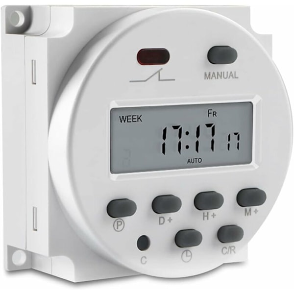 CN101A DC 12V Programmerbar Digital LCD Timer LCD-Display Digital