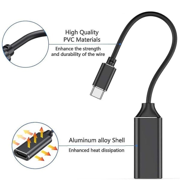 USB-C till HDMI-adapter, 4K Typ-C till HDMI-adapter