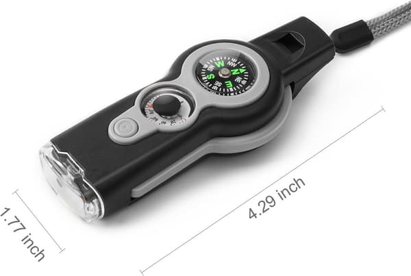 ING Kaksiosainen setti - Hätäsireeni - ABS - Harmaa - 10,9*4,5*2,6 cm