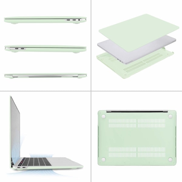 Fodral för MacBook Pro 13 tum A1706 A1708, grön