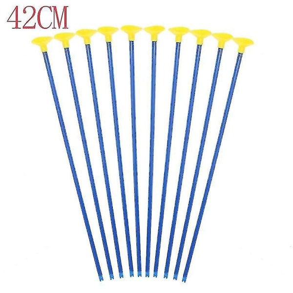 10 Pieces Archery Toys With Suction Cup 42 Cm, Archery Spare Arrows For Boys And Girls Creative Children's Gift. (blue, 10 pieces)