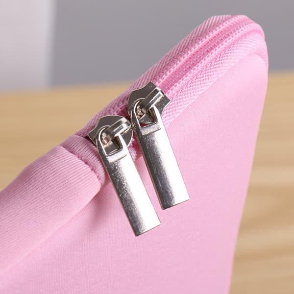 ING 15-tommers Laptop Sleeve - Ekstra Rom - Rosa