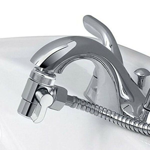 Blandebatteri Diverter Vaskeservantkran Vannkran Deler Adapter For Vaskemaskin. (sølv)(1 stk)