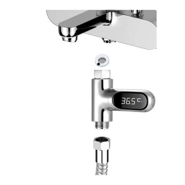 LED Digital Duschstemperaturdisplay 5℃-85℃ Babybad