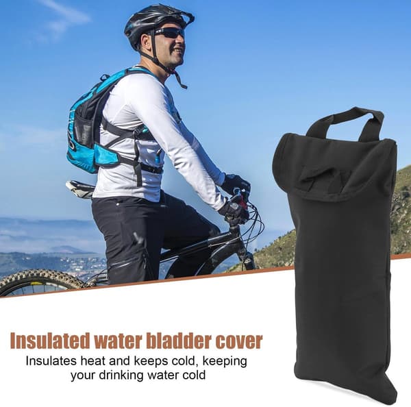 Isolerad flaskväska, 41 x 20 cm, passar flaskor upp till 2 liter, utomhus champagne vattenväska.
