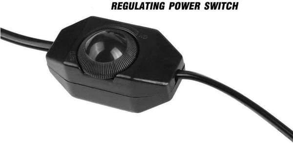 Varmemåtte 15 x 28 cm - 7 watt - med controller - lysdæmper - til kyllinger - krybdyr - padder - fugle