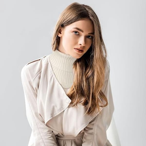 ING Firestykke turtleneck genser sett - Avtakbar turtleneck genser - Fire farger