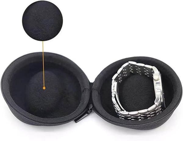 ING 2-pack klockbox - 10*10*5 cm - Förvaringsbox för klocka/smartklocka på resan