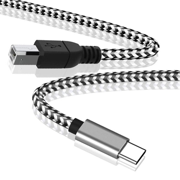 Type C - MIDI-kaapeli Usb C - Usb B 2.0 Tulostinkaapeli Tulostin Skanneri Kaapel Aio, , , Tulostin An([HK])