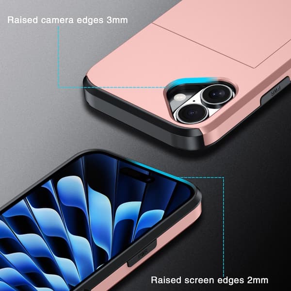 ING iPhone 14 Pro Max mobilskal med korthållare.