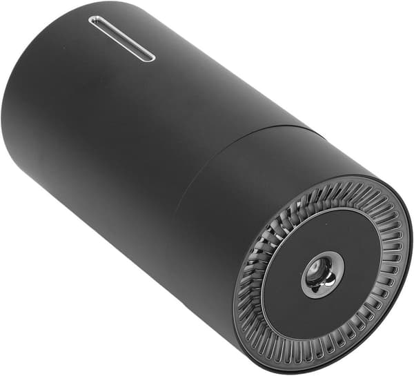 ING USB Luftfugter Lav Støj Automatisk Mini Bærbar Bil Aroma Diffuser 260ML til Bil (SORT)