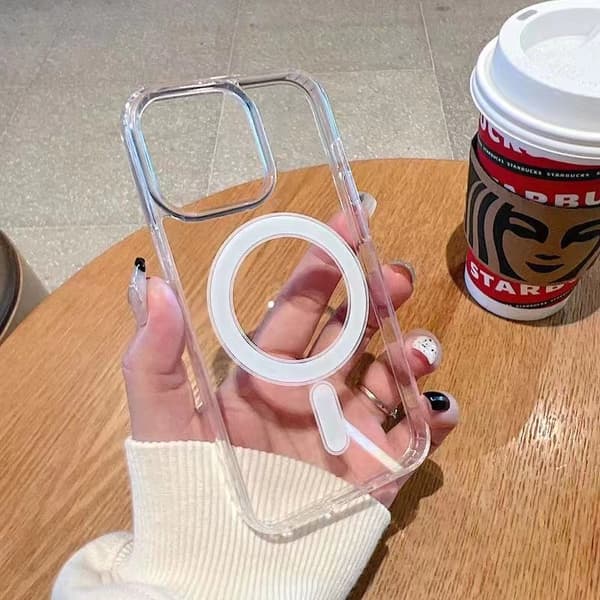 Tech-Protect iPhone 16 Pro Max Deksel FlexAir Hybrid MagSafe Transparent