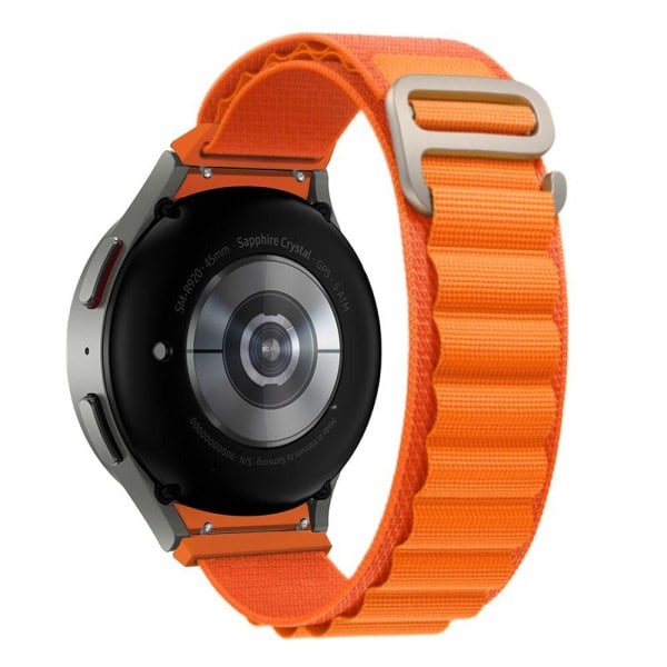 Tech-Protect Galaxy Watch 4/5/5 Pro/6/7/FE -ranneke Nylon Pro Oranssi