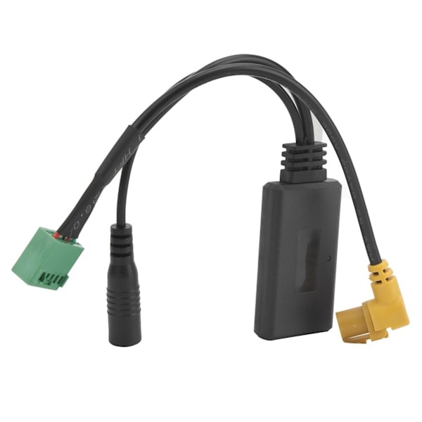 12-nastainen auton Bluetooth AUX Bluetooth-sovitin multimediasoitin auton äänikaapeli mikrofoni handsfree sopii MMI 3G / Q5 / A4L / A6L / Q7 / A5 / S5