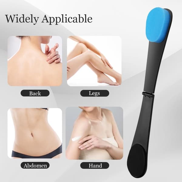 Lotion mousse applikator - genanvendelig, blå ryg