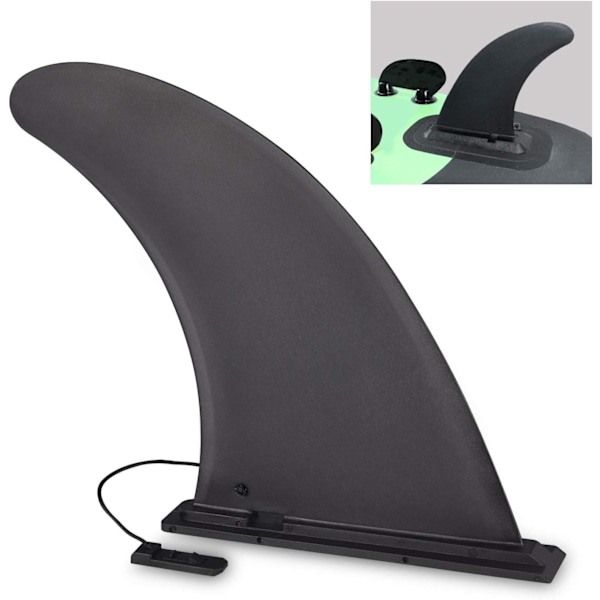 Detachable Surf Fin, Nylon Reinforced SUP Fin for Paddleboards, Canoes, Windsurfing, Longboards