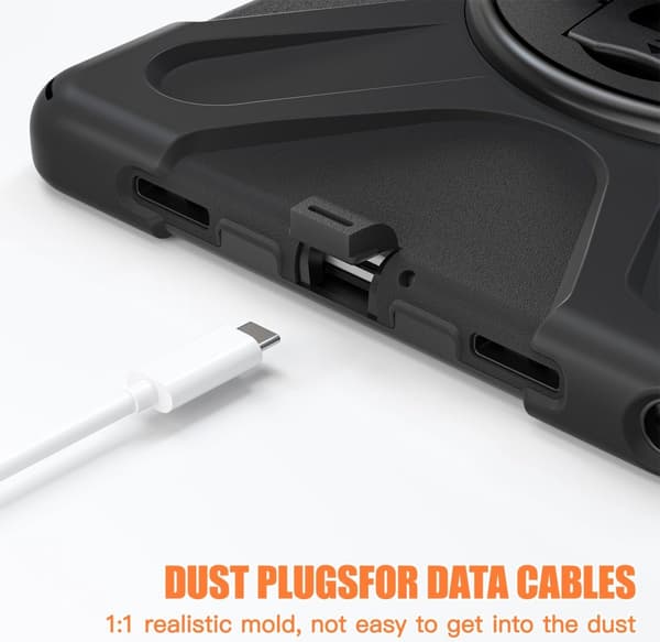 Nettbrettetui egnet for Samsung Galaxy Tab A9 Plus, robust etui - Blå