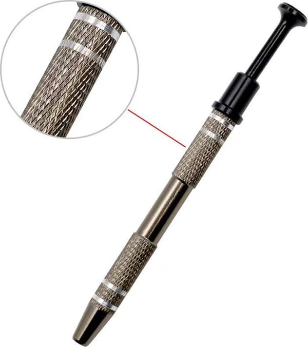 4-Klo Griparverktyg Piercing Kulklämma - Spikklämma (3-Pack, Grå)