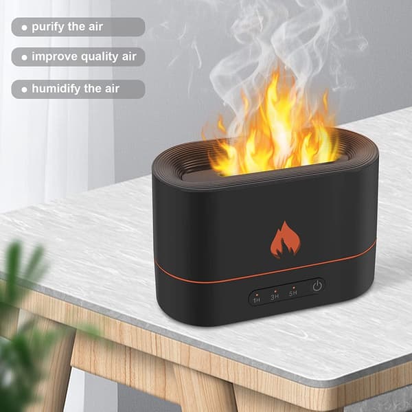 ING Aroma diffuser, BPA-fri, aromaterapi, luftfugter, ultra-stille ultralydsfugter, aromaterapi