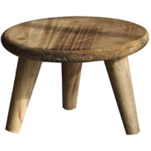 Mini Rund Tre Krakk Kort Tre Krakk for Planter Mini Tre Krakk Display for Hjem Terrasse