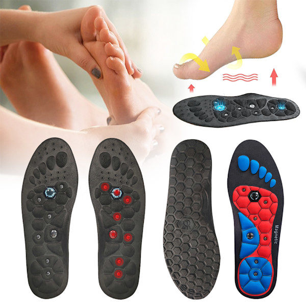 Akusoli Acupressure Insoles, Akusoli Insoles, Shoe Insoles with Foot, Orthopedic Insoles for Women and Men, Relieves Painful Feet B...