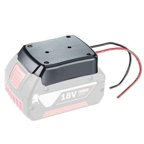 Power Wheels Adapter för Bosch 18v Litiumbatteri Bat609 Bat618g Batteriadapter Dock Strömkontakt för Bosch 18v Konverter